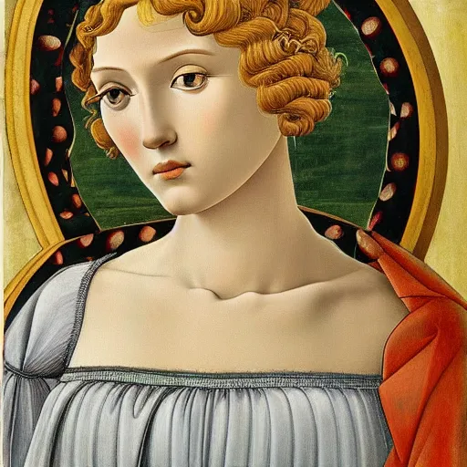 Prompt: artwork by Botticelli