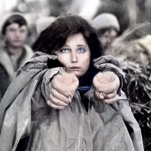 Prompt: cinematic still of pepelatz from kin - dza - dza 1 9 8 6 russian film