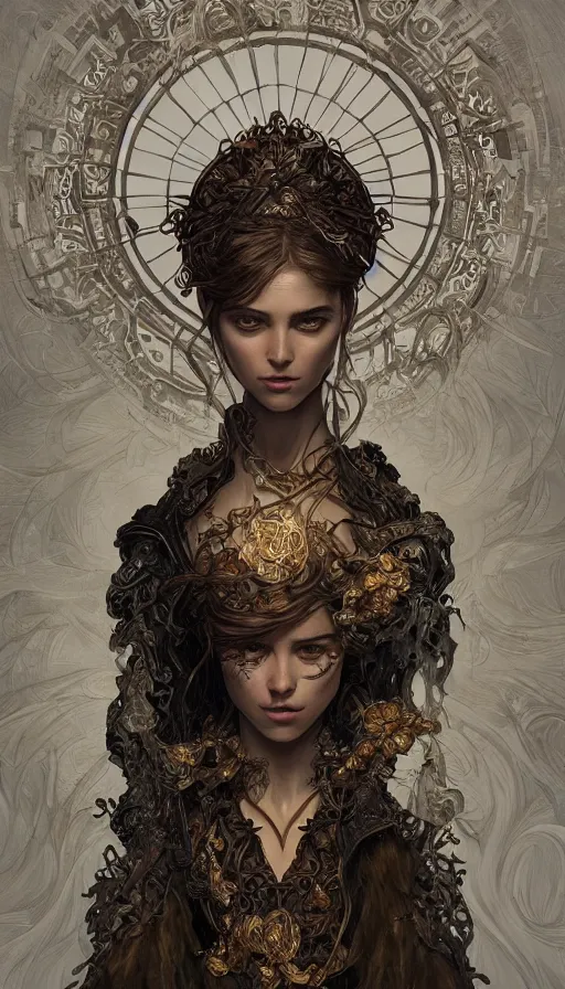 Image similar to thief, fame of thrones, fibonacci, sweat drops, intricate fashion clothing, insane, intricate, highly detailed, surrealistic, digital painting, artstation, concept art, smooth, sharp focus, illustration, Unreal Engine 5, 8K, art by artgerm and greg rutkowski and alphonse mucha