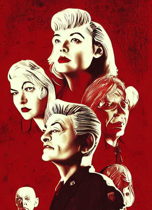 twin peaks movie poster art by enrich torres | Stable Diffusion | OpenArt