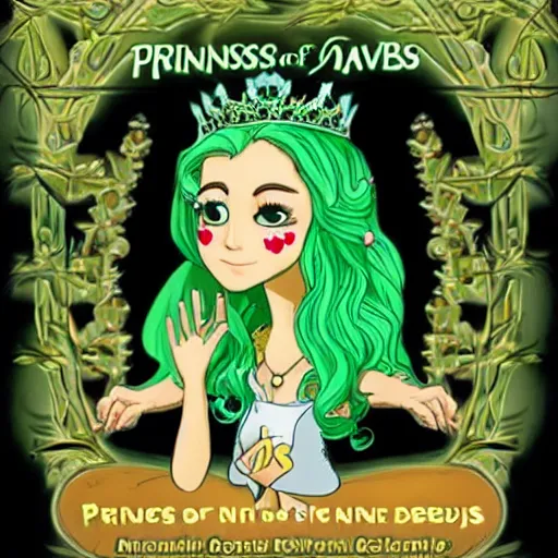 Image similar to princess of cannabis