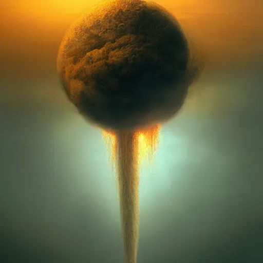 Prompt: a paper document floating, a nuclear blast on the horizon, beksinski, dariusz zawadzki, very coherent symmetrical artwork. cinematic, hyper realism, high detail, octane render, 8 k