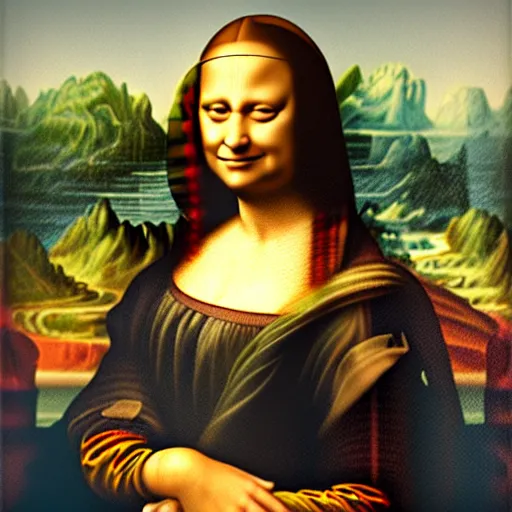 Dwayne Johnson mona Lisa inspired painting 8k High | Stable Diffusion ...