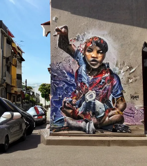 Image similar to street art from bavario