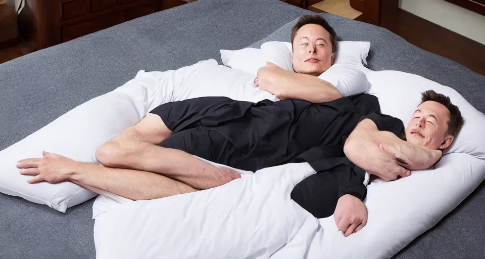 Image similar to elon musk body pillow