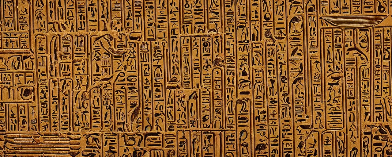 Prompt: spaghetti hieroglyphics, ancient egyptian, hyper - realistic, small details, intricate, canon 5 0 mm, wes anderson film, kodachrome