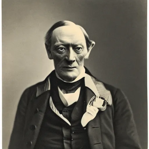 Image similar to photo of Sir Richard Owen visiting horniman museum in London 1851 , ultra realistic , sharp-focus , with depth of field, symmetrical faces, rule of thirds , renderman , hd, ultra-hd,
