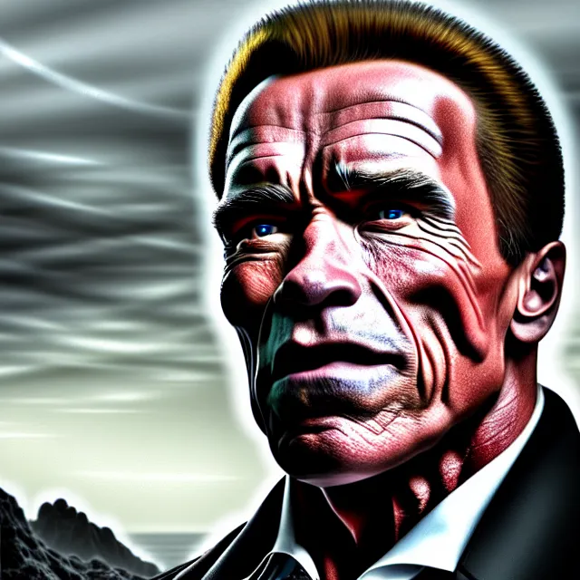 Prompt: epic professional digital art portrait of arnold schwarzenegger as Johann Bach, best on artstation, cgsociety, wlop, Behance, pixiv, cosmic, epic, stunning, gorgeous, much detail, much wow, masterpiece, UHD, 4K, excellent composition by master artist, master illustrator