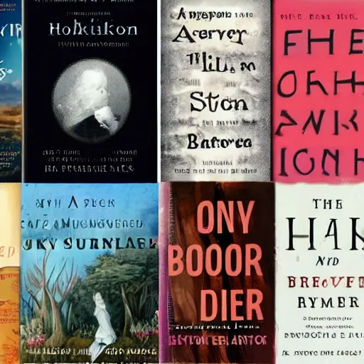 Prompt: book titles