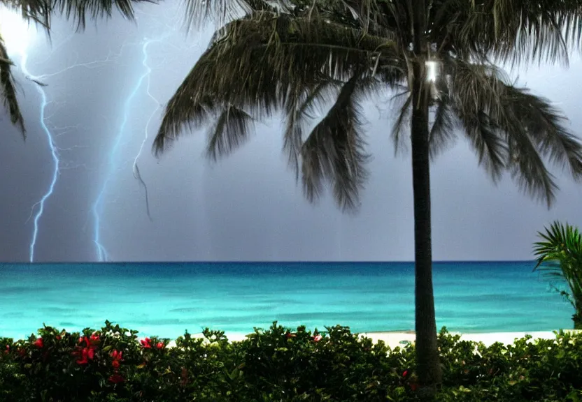 Image similar to Palace of the chalice, refracted sparkles, motion blur, accidental pic, thunderstorm, greek pool, beach and Tropical vegetation on the background major arcana sky, 2005 blog, dslr camera IMG_4016