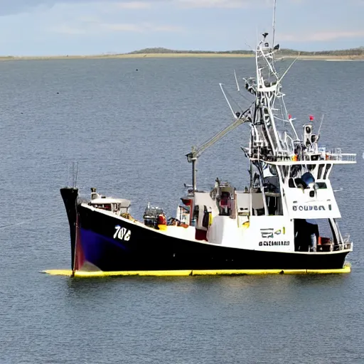 Image similar to huge fishing seiner ship