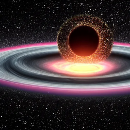 Image similar to world inside the black hole