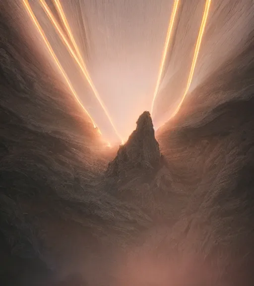 Prompt: lokah samastah sukhino bhavantu vertical laser light, iphone 1 3 pro max, painting art, volumetric lighting, majestic light, ethereal, hyperrealistic, at night, epic, masterpiece, 4 k, high definition, by reuben wu