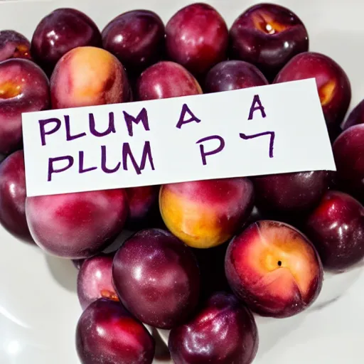 Image similar to a plum for 2 5 people