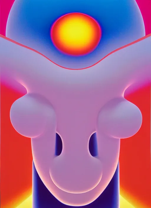 Image similar to ghost by shusei nagaoka, kaws, david rudnick, airbrush on canvas, pastell colours, cell shaded, 8 k