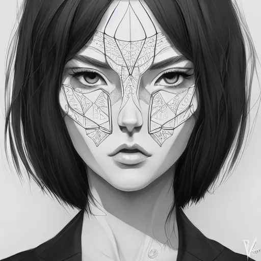 Image similar to mind crush, beautiful, detailed symmetrical close up portrait, intricate complexity, in the style of artgerm and ilya kuvshinov, cel shaded