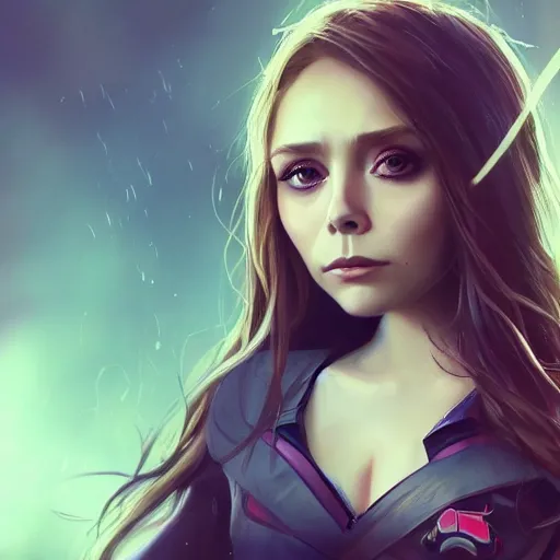 Image similar to elizabeth olsen chibi art, cgsociety contest winner, artstation, artstation chibi, cgsociety chibi, 4 k, 8 k