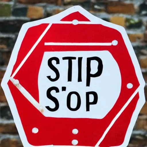 Image similar to stop sign