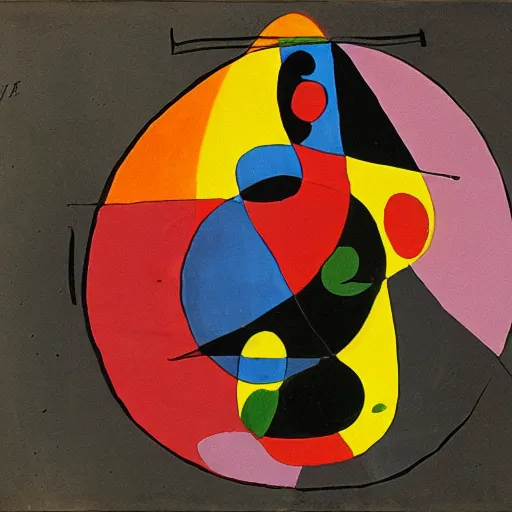 Prompt: master of the placard. engraving graphic on canvas by joan maro. private collection. joan miro