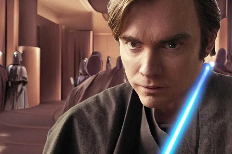 Prompt: a jedi master anakin skywalker is defended in court by saul goodman also known as jimmy mcgill, star wars revenge of the sith, 1 0 8 0 p, court session images, 1 0 8 0 p, court archive images