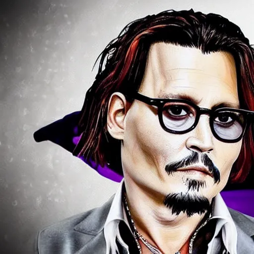 Image similar to johnny depp made out of jambalaya, a human face made out of a bowl of jambalaya