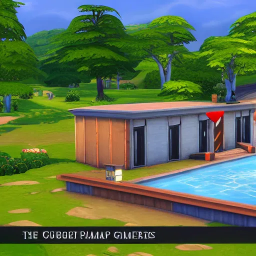 Prompt: The Sims 4: Gulag Camp, video game