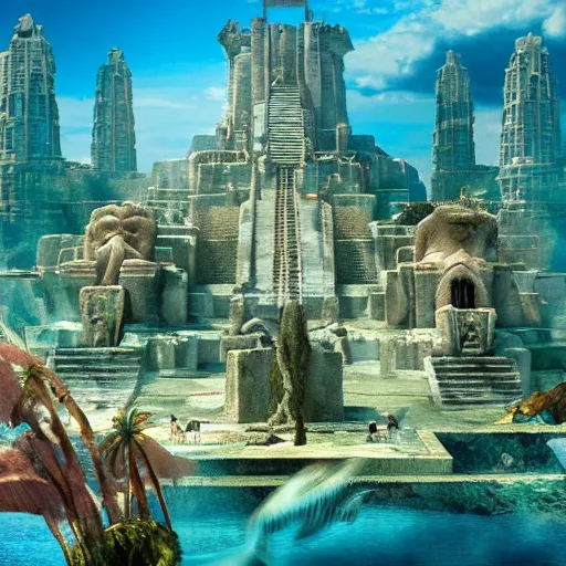 Image similar to lost city of atlantis