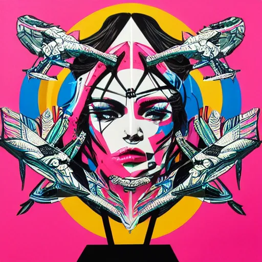 Image similar to Square canvas by tristan eaton