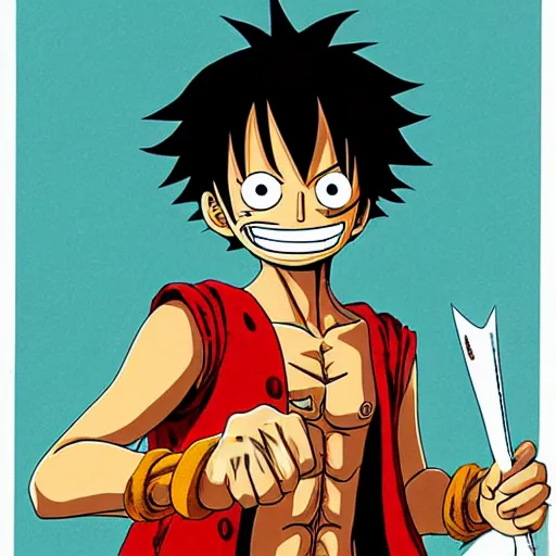 Image similar to luffy by eiichiro oda