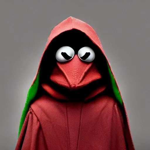 Image similar to sith lord kermit the frog