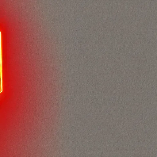 Prompt: the flash logo in glowing red and yellow neon