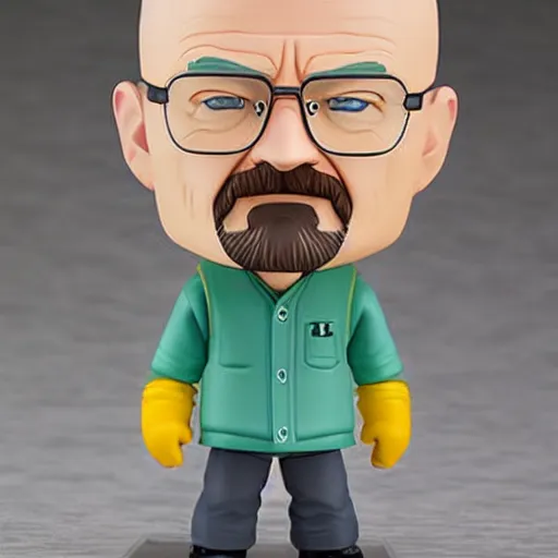 Image similar to walter white as a nendoroid figure