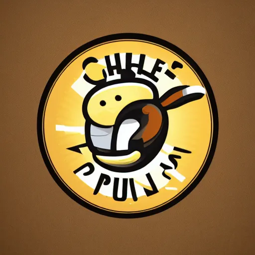 Image similar to chef platypus, logo style