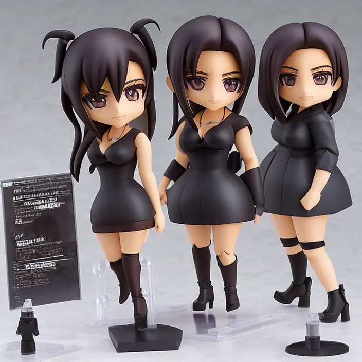 Image similar to kim kardashian, an anime nendoroid of kim kardashian, figurine, detailed product photo