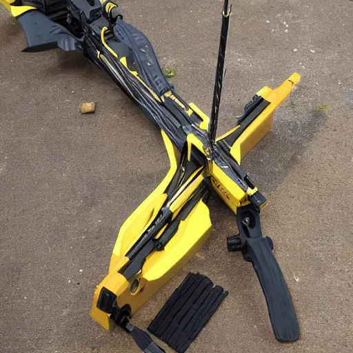 Prompt: crossbow made by dewalt