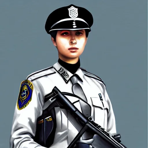 Prompt: “ Stunning painting of peacefull police leads the society well by concept art, digital art, smooth, ultra detailed, Artstation HD, 8K Resolution, High quality”