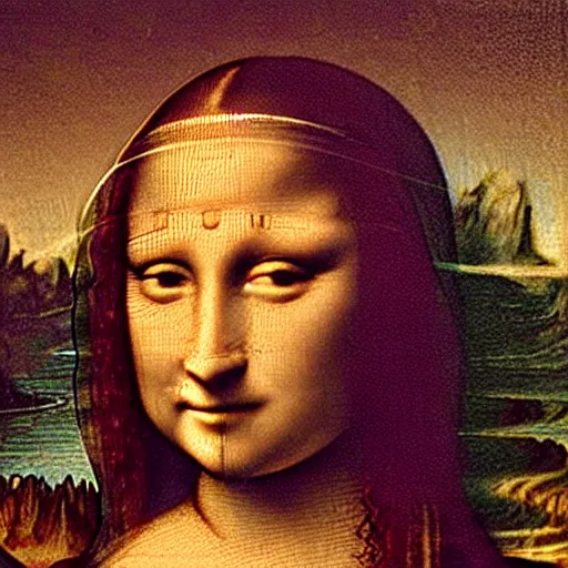 Image similar to the mona lisa, by leonardo da vinci