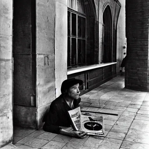 Image similar to the decisive mint, by henri cartier bresson,