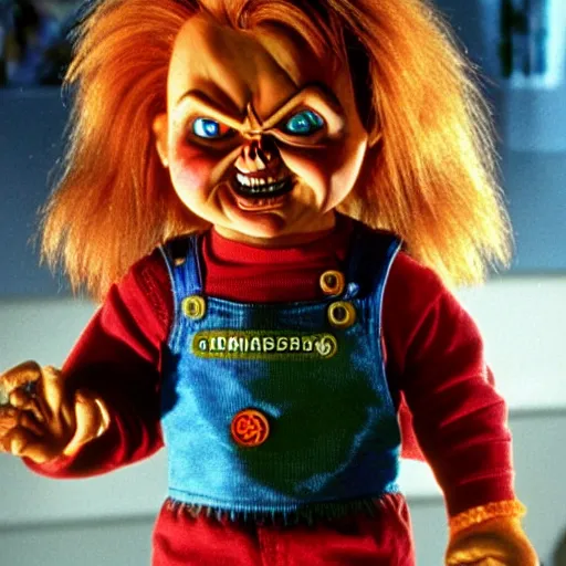 Image similar to Chucky from the movie Child's Play