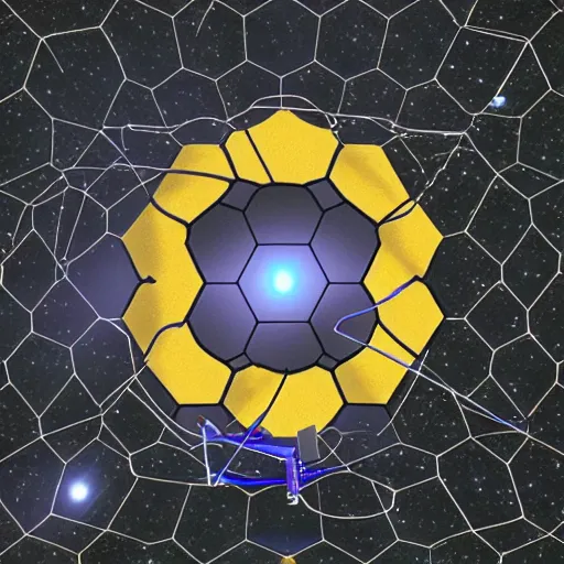 Image similar to james webb space telescope deep field view