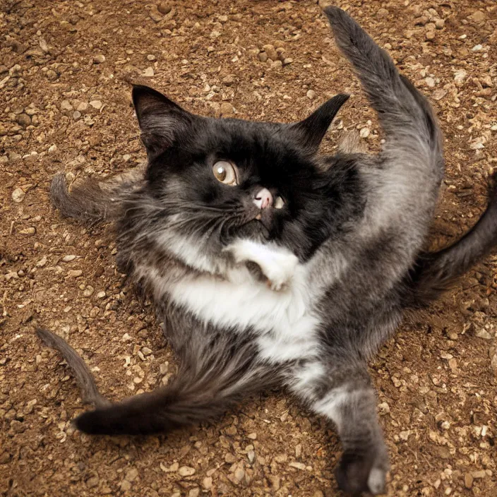 Prompt: bat cat hybrid animal, national geographic photo, 8 k,