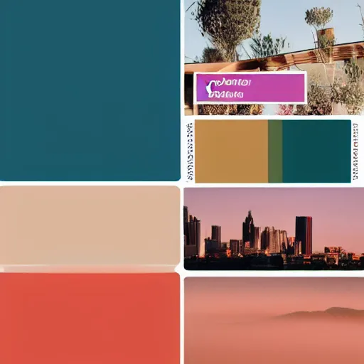 Image similar to popular color palette in 2 0 3 0