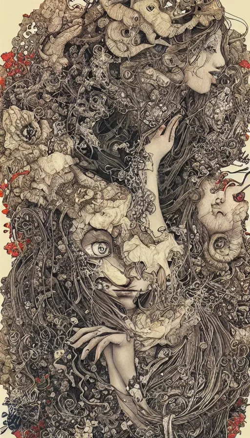 Prompt: portrait painted in jacek yerka style drawn by vania zouravliov and takato yamamoto, inspired by epression, intricate acrylic gouache painting, high detail, sharp high detail, artstation