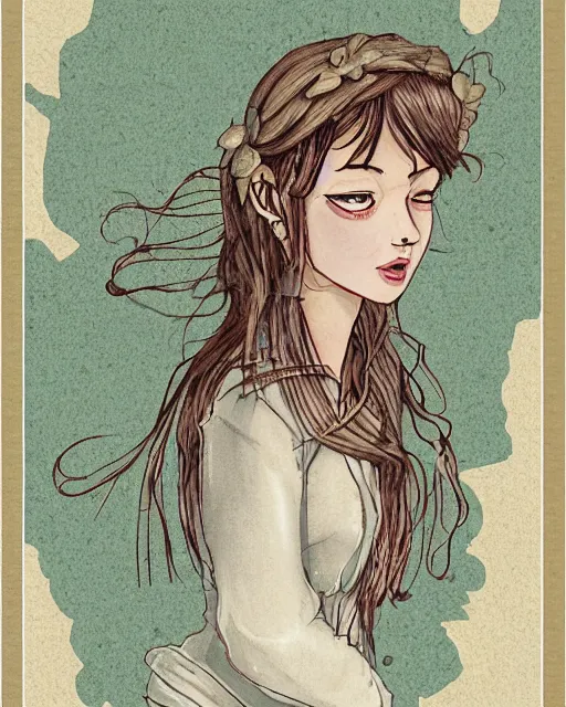 Image similar to cotton girl illustration by albabg