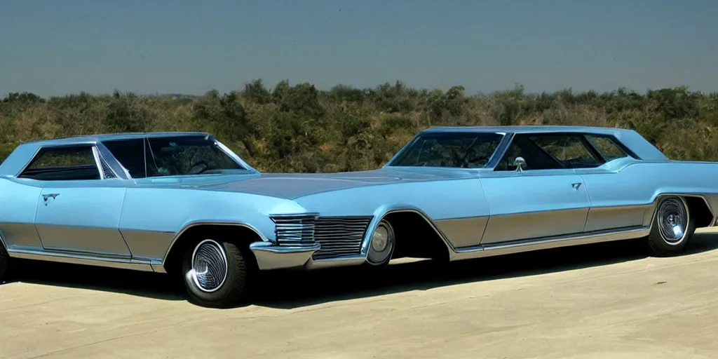 Prompt: buick riviera 1965 as a flying car