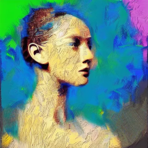 Prompt: A collection of pieces of art made with Artificial Intelligence, art by Angelo Ferrara