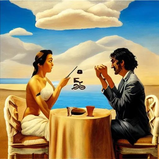 Image similar to RHADS, fever dream, Salvador Dali