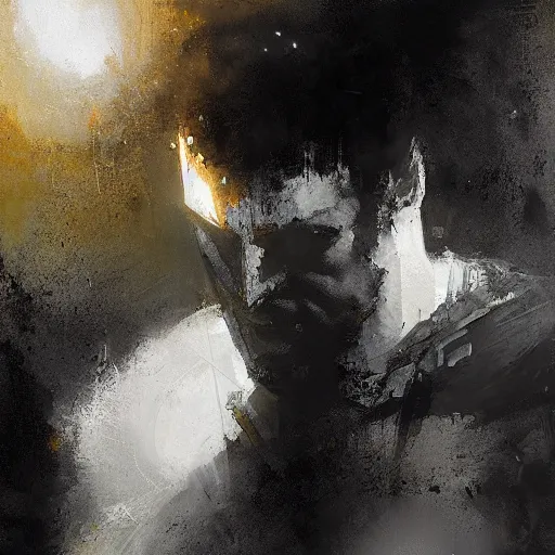 Prompt: moonknight painted by jeremy mann