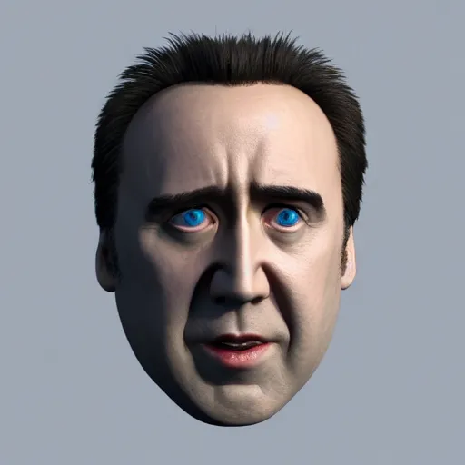 Image similar to nicolas cage 3d model