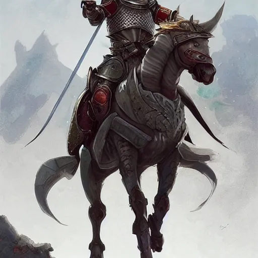 Image similar to a mounted knight in full armor and a lance, riding in a jousting arena, art by artgerm and greg rutkowski and magali villeneuve, d & d, fantasy, highly detailed, digital painting, trending on artstation, concept art, sharp focus, illustration